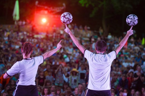 Fußballshow - MondLichtFest 2016 Berlin