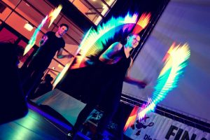 Flying Lights - LED Leuchtshow - Finale 2018 - Die Party des Sports Recklinghausen